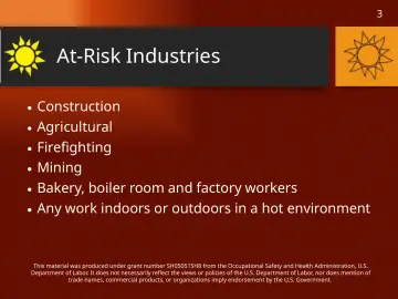 Slide 3: At-Risk Industries