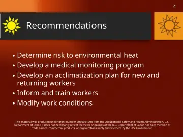 Slide 4: Recommendations