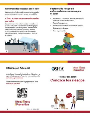 Page 2: Factores de riesgo de enfermedades causadas por el calor