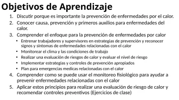 Slide 4: Objetivos de Aprendizaje