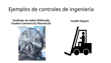 Slide 79: Ejemplos de controles de ingeniería