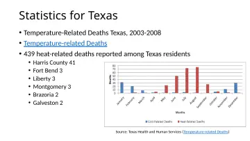 Slide 8: Statistics for Texas