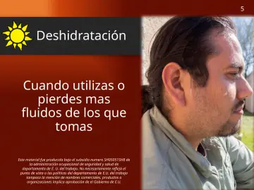 Slide 5: Deshidratación
