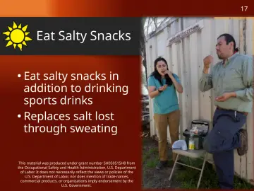 Slide 17: Eat Salty Snacks