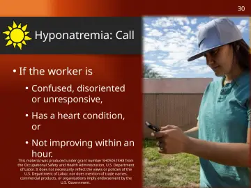 Slide 30: Hyponatremia: Call