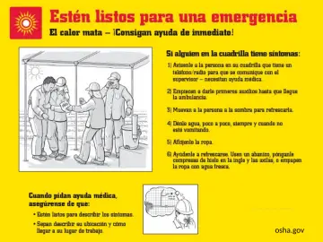Slide 32: Esten listos para una emergencia