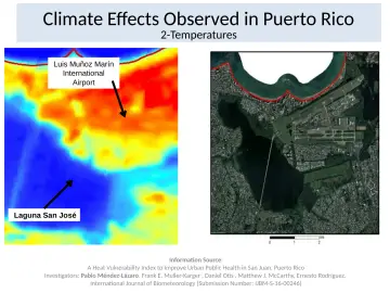 Slide 8: Climate Effects Observed in Puerto Rico