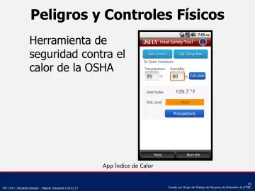 Slide 45: Peligros y Controles Físicos