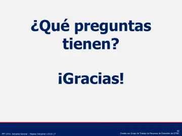 Slide 66: ¿Qué preguntas tienen?