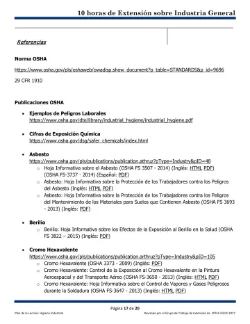 Page 17: Referencias