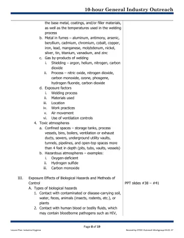 Page 8: the base metal, coatings, and/or filler materials, as well as the temperatures used in the…