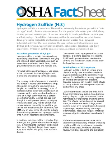 Page 1: FactSheet