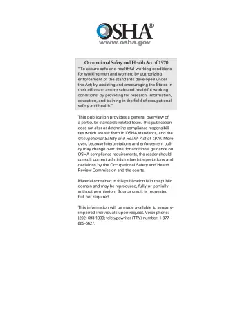 Page 2: Occupational Safety and Health Act of 1970