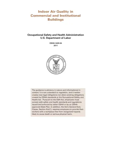 Page 3: Indoor Air Quality in Commercial and Institutional Buildings