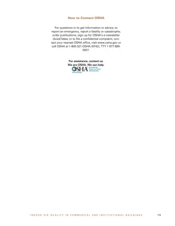 Page 17: How to Contact OSHA
