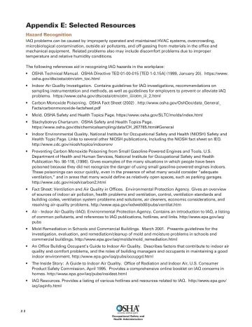 Page 24: Appendix E: Selected Resources