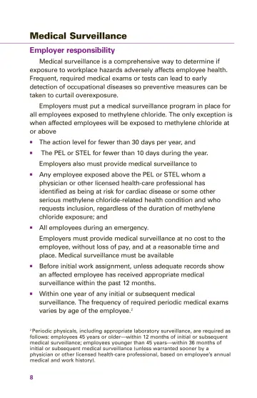 Page 10: Medical Surveillance