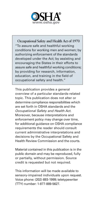 Page 2: Occupational Safety and Health Act of 1970