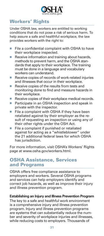 Page 33: Workers’ Rights