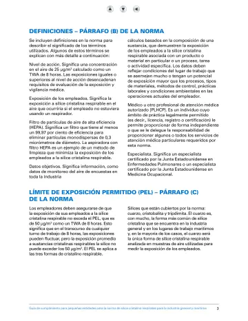 Page 8: DEFINICIONES – PÁRRAFO (B) DE LA NORMA