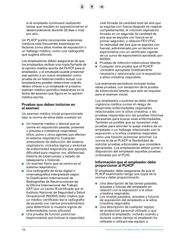 Page 21: si el empleado continuará realizando tareas que resulten en exposiciones en el…