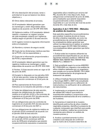 Page 39: (D) Una descripción del proceso, tarea o actividad en la que se basaron los datos…
