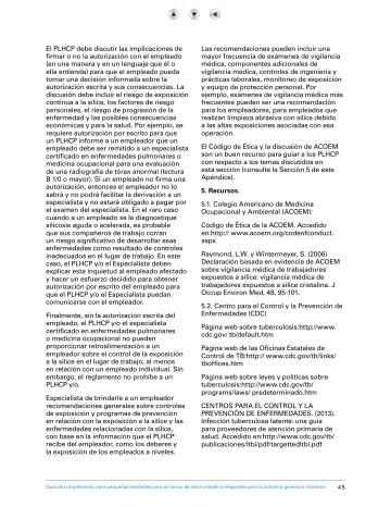 Page 50: El PLHCP debe discutir las implicaciones de firmar o no la autorización con el empleado…