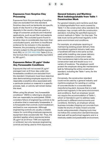 Page 7: Exposures from Sorptive Clay Processing