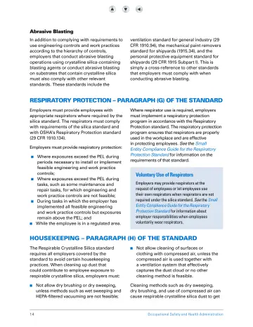 Page 19: RESPIRATORY PROTECTION – PARAGRAPH (G) OF THE STANDARD