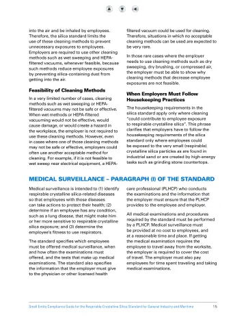 Page 20: Feasibility of Cleaning Methods