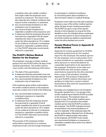 Page 23: The PLHCP’s Written Medical Opinion for the Employer