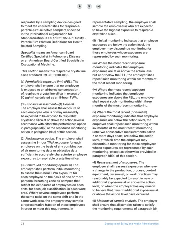 Page 33: respirable by a sampling device designed to meet the characteristics for…