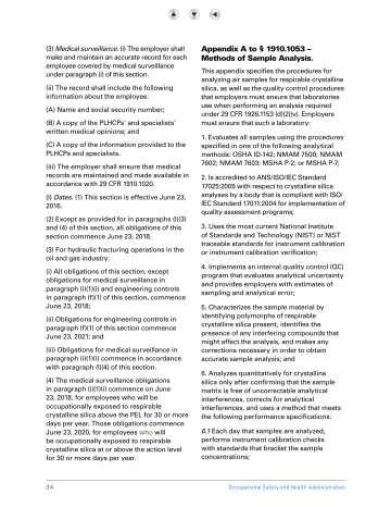 Page 39: Appendix A to § 1910.1053 – Methods of Sample Analysis.