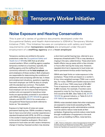 Page 1: Temporary Worker Initiative