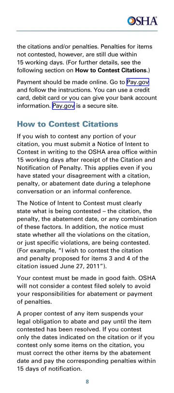 Page 13: How to Contest Citations