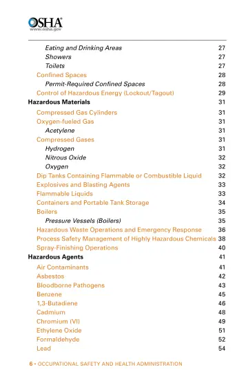 Page 6: Eating and Drinking Areas