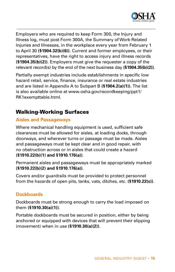 Page 15: Walking-Working Surfaces