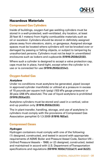 Page 31: Hazardous Materials