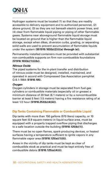 Page 32: Hydrogen systems must be located (1) so that they are readily accessible to delivery…