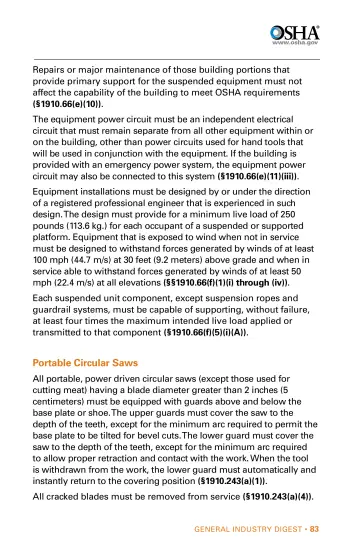 Page 83: Repairs or major maintenance of those building portions that provide primary support for…