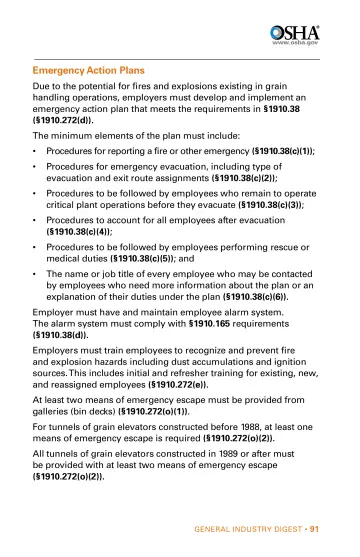 Page 91: Emergency Action Plans