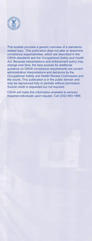 Page 2: This booklet provides a generic overview of a standardsrelated topic. …
