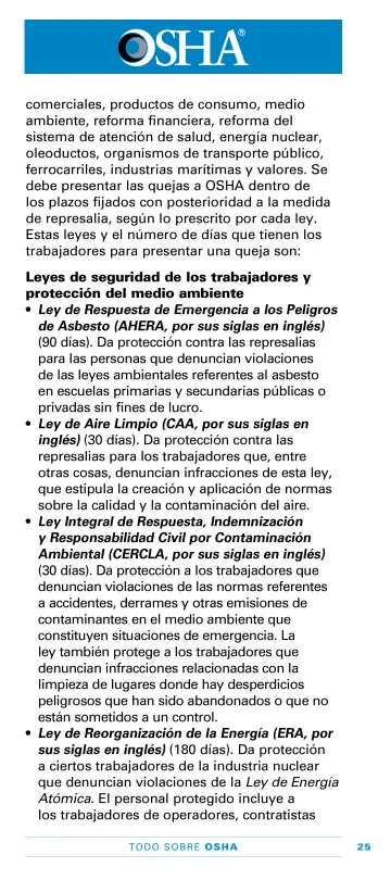 Page 29: comerciales, productos de consumo, medio ambiente, reforma financiera, reforma del sistema…