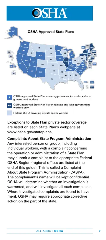 Page 9: OSHA-approved