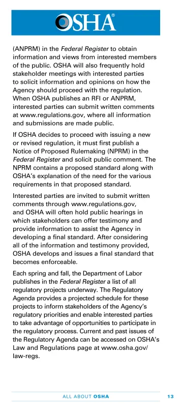 Page 15: (ANPRM) in the Federal Register to obtain information and views from interested members of…