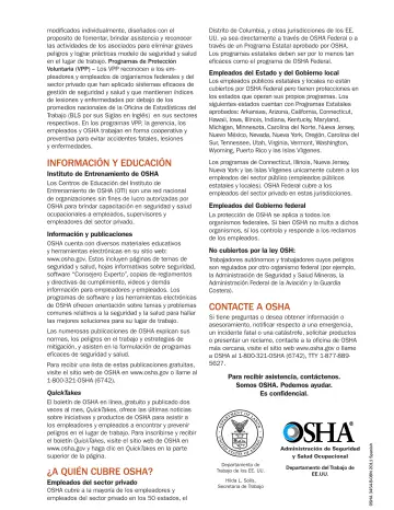 Page 3: INFORMACIÓN Y EDUCACIÓN