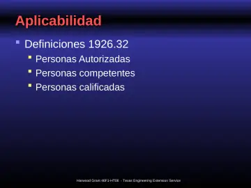 Slide 12: Aplicabilidad