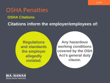 Slide 16: OSHA Penalties