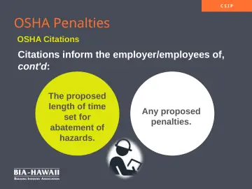Slide 17: OSHA Penalties