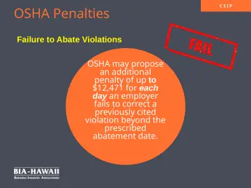 Slide 26: OSHA Penalties